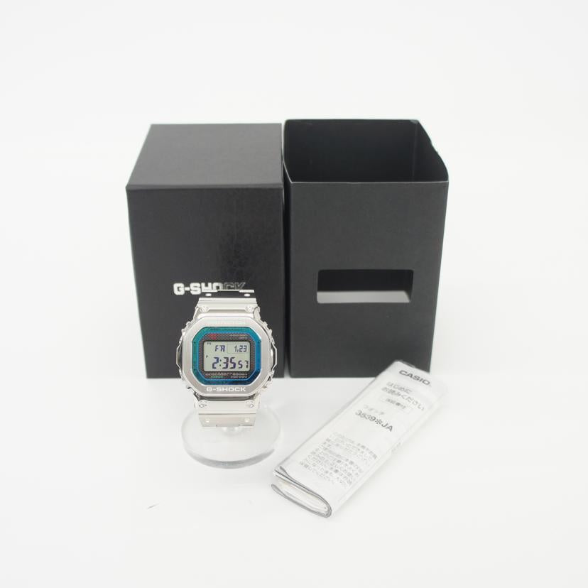 CASIO カシオ/G-CHOCK/フルメタルレインボー/電波ソーラー×スマホリンク/GMW-B5000PC-1JF//201*****/SAランク/01