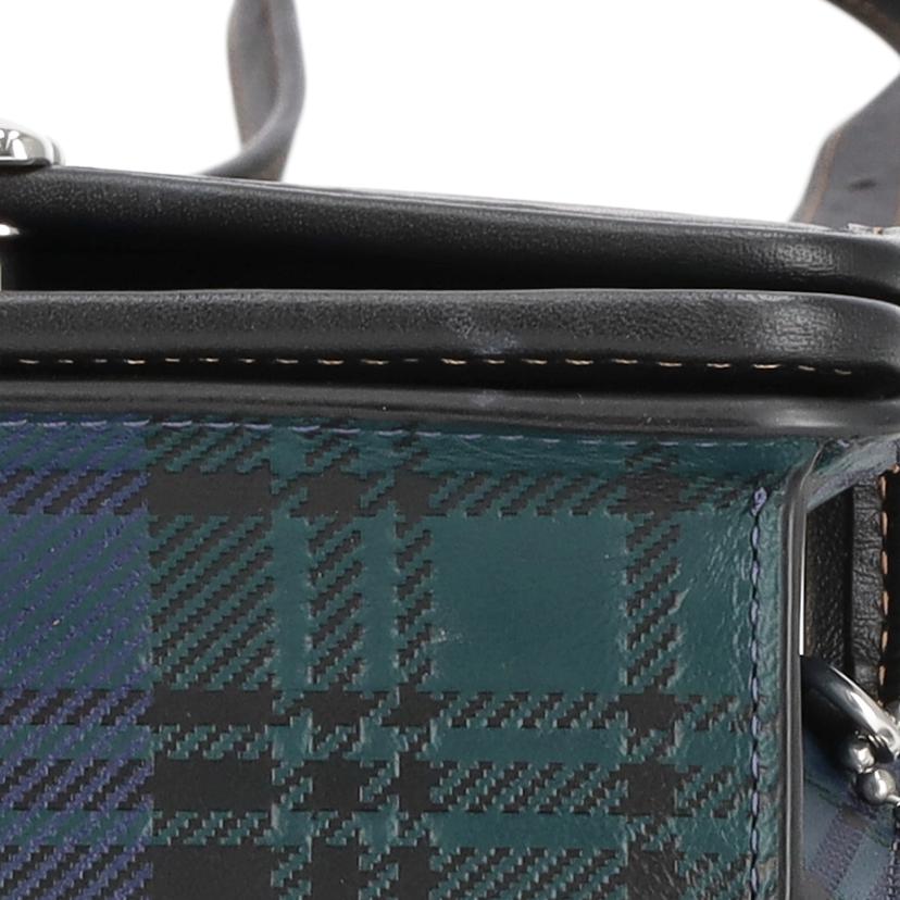 COACH コーチ/バンデイトクロスボデイ・プラッドプリント/CG178//J22**/Aランク/94