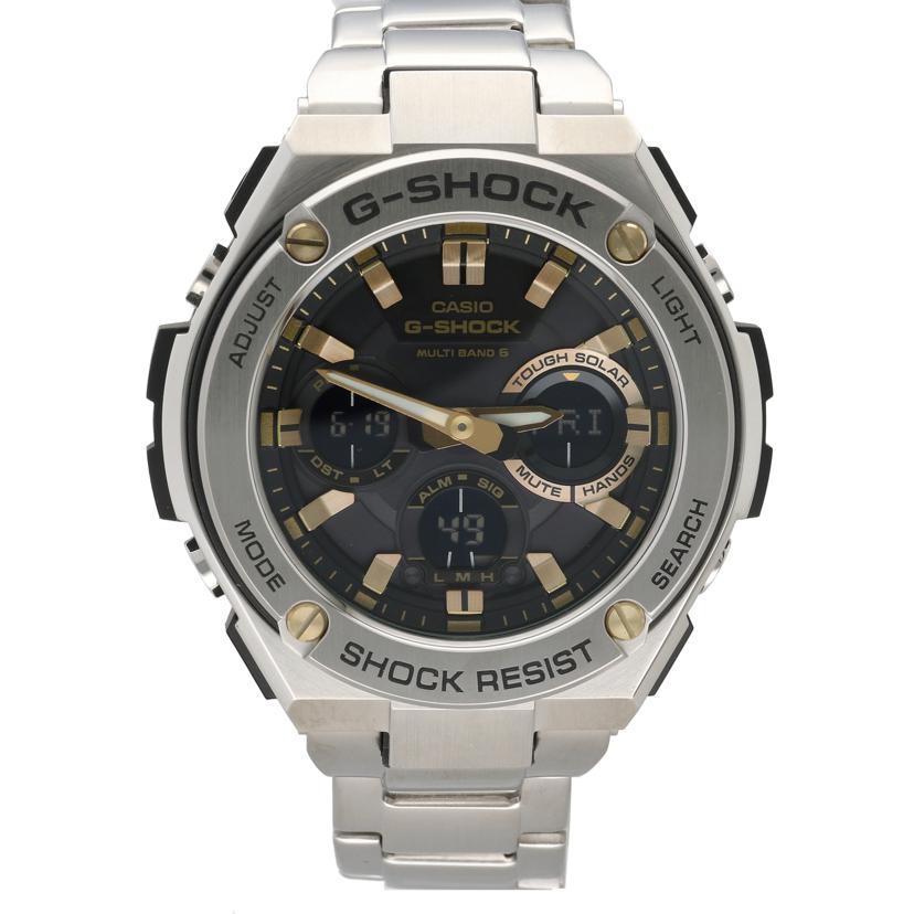 CASIO カシオ/G-SHOCK/G-STEEL/電波ソーラー/GST-W110D-1A9JF//002*****/SAランク/22