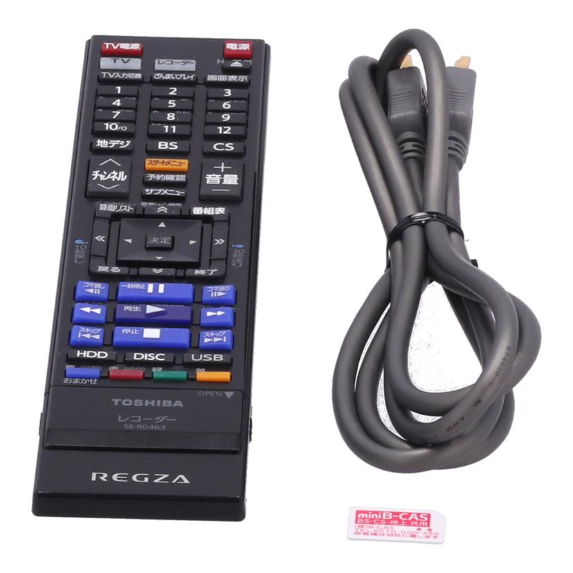 TOSHIBA トウシバ/BDレコーダー/DBR-T650//K046102078/Bランク/09
