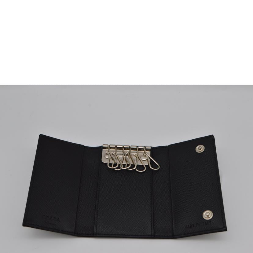 PRADA プラダ/テスートナイロンキーケース6/ネロ/M222//67/SAランク/89