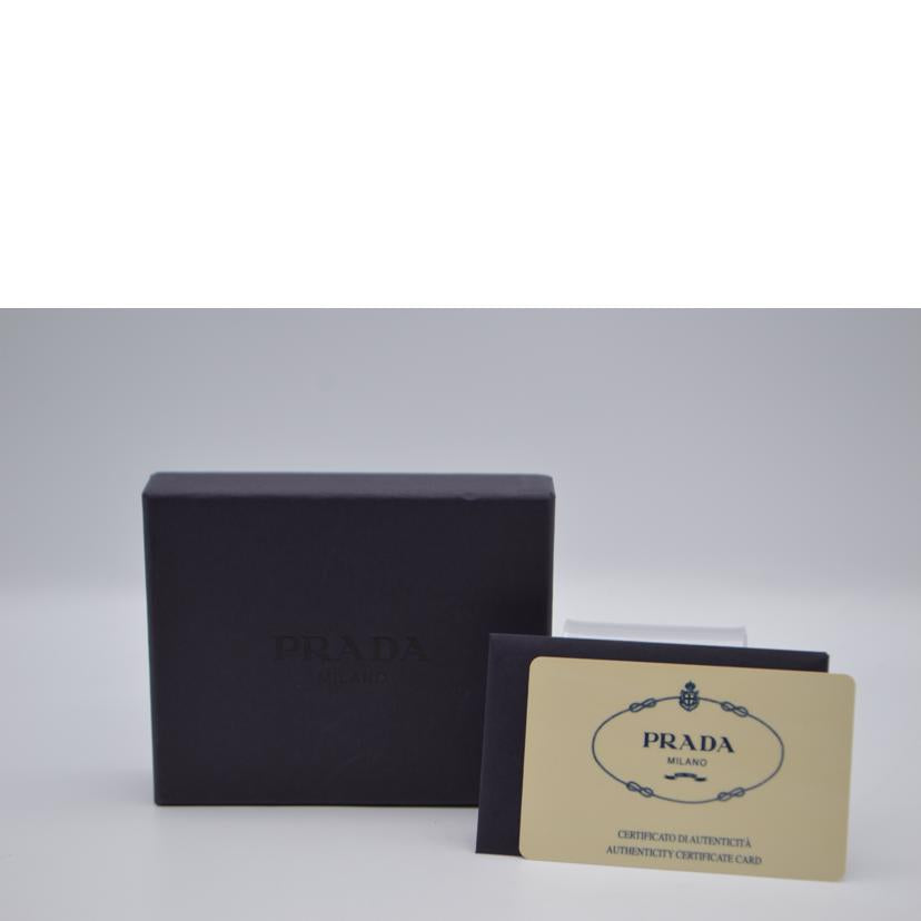 PRADA プラダ/テスートナイロンキーケース6/ネロ/M222//67/SAランク/89