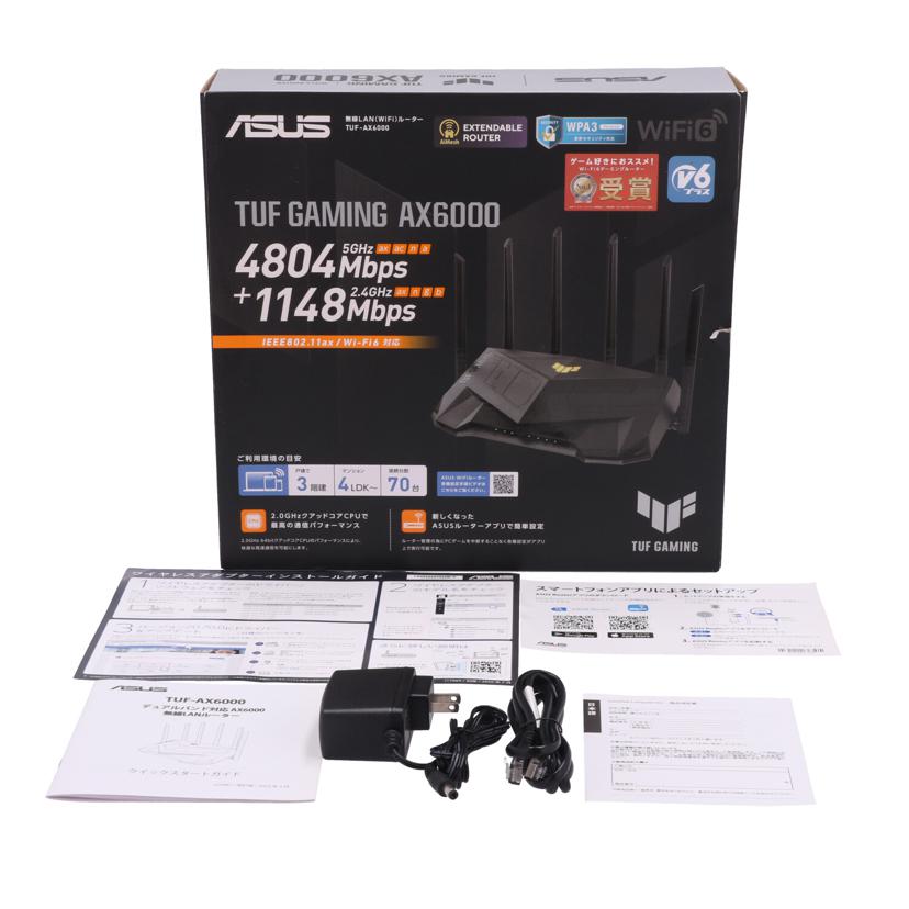 ASUS エイスース /ゲーミング無線LANルーター/TUF-AX6000//R8IG676014166YK/Bランク/70