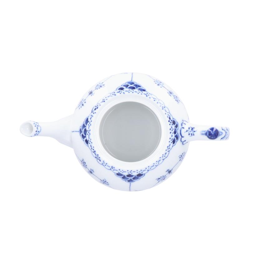 Royal Copenhagen ロイヤルコペンハーゲン/ティーポット/ブルーフルーテッドハーフレース/1017209//Blue Fluted Half Lace/Aランク/93