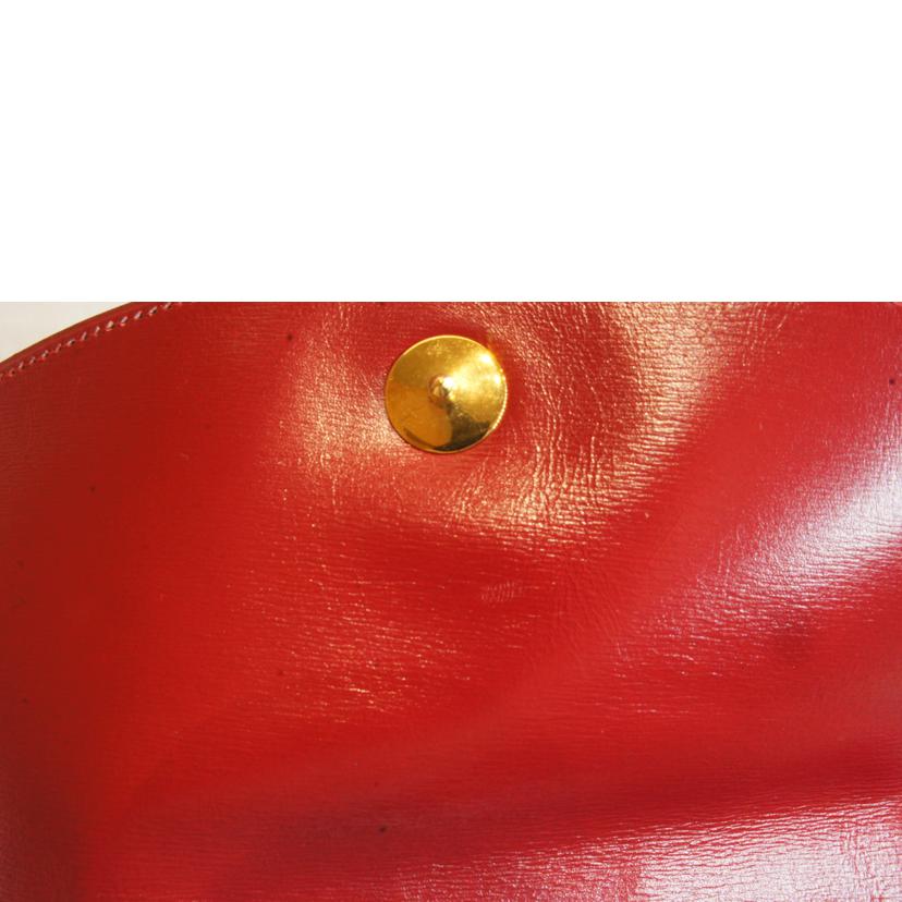HERMES エルメス/ポシェットリオ/クラッチバッグ/ポーチ/レッド//N刻印/ABランク/92