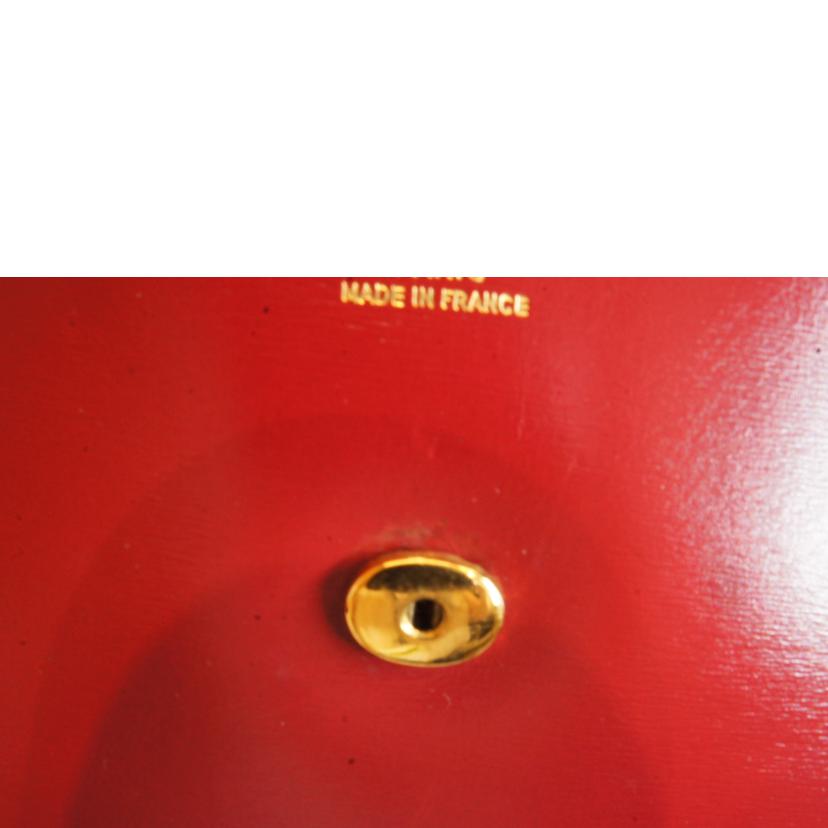 HERMES エルメス/ポシェットリオ/クラッチバッグ/ポーチ/レッド//N刻印/ABランク/92