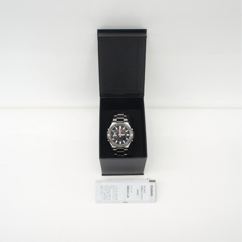 CASIO カシオ/G-SHOCK/G-STEEL/ソーラー×スマホリンク/GST-B500D-1AJF//003*****/Aランク/40
