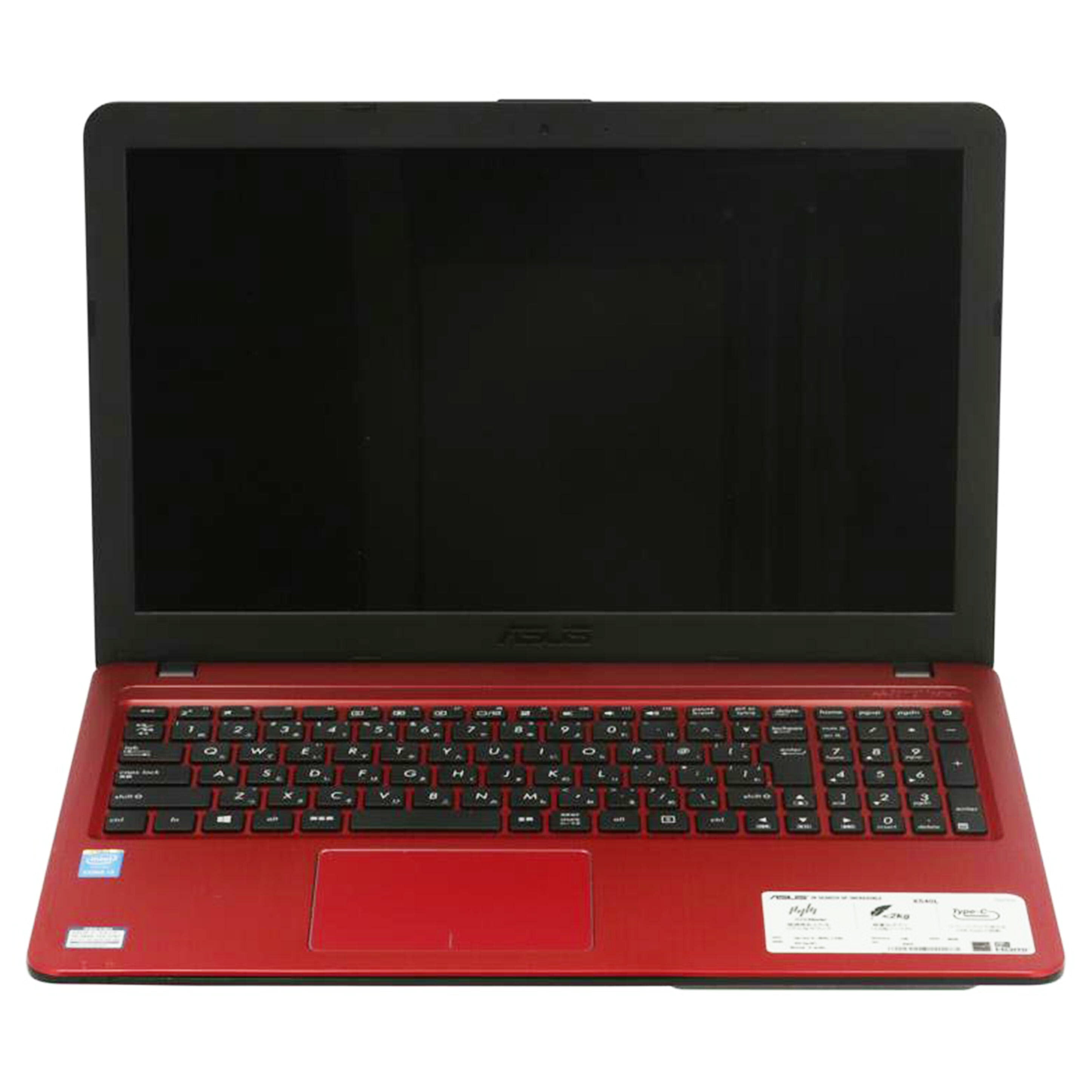 ASUS エイスース /Win10ノートPC/VivoBook X540LA/X540LA-HRED//G8N0CX00U931313/Bランク/82