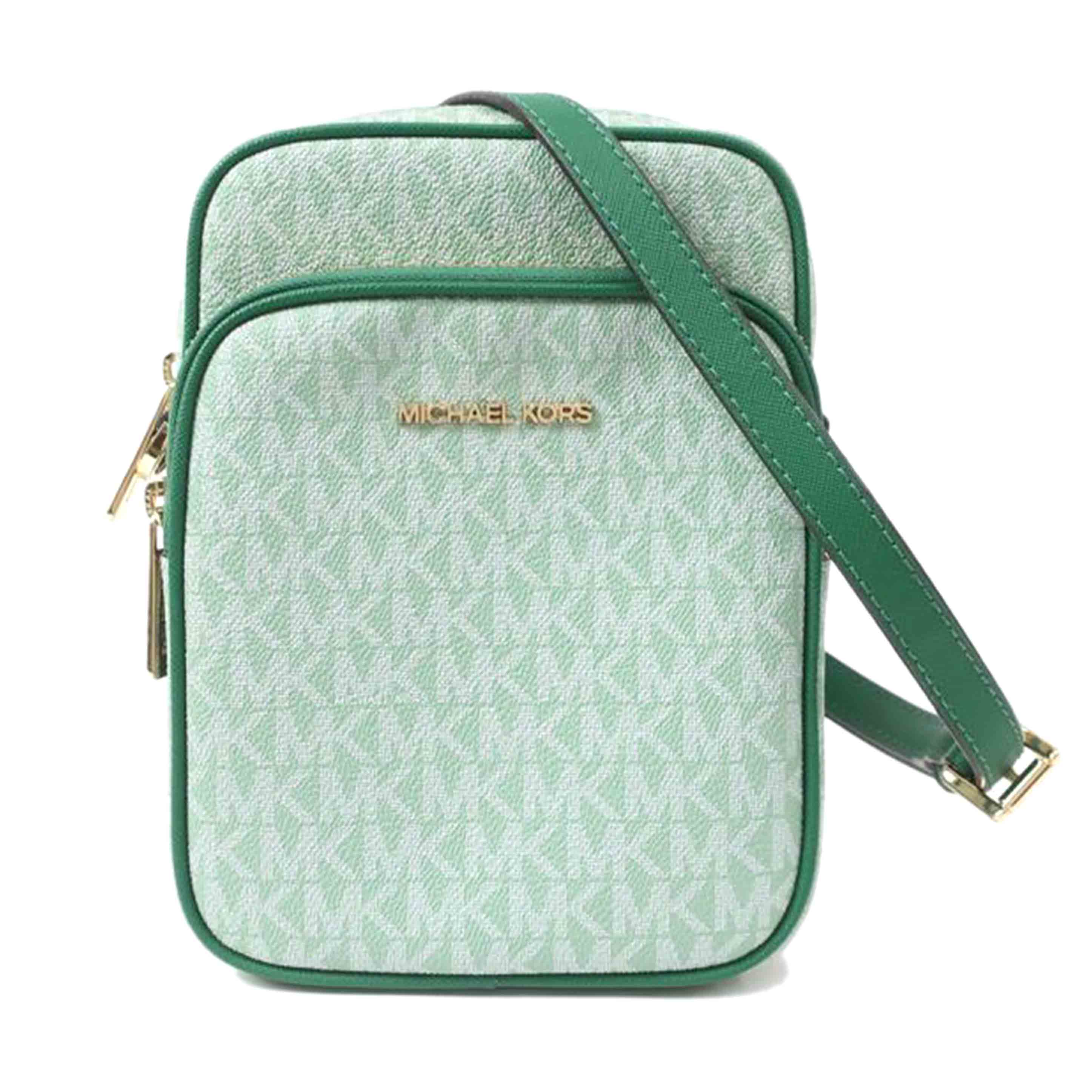 MICHAEL KORS マイケルコース/チェーンショルダーバッグ グリーン/35F1GTVC2B//Aランク/65