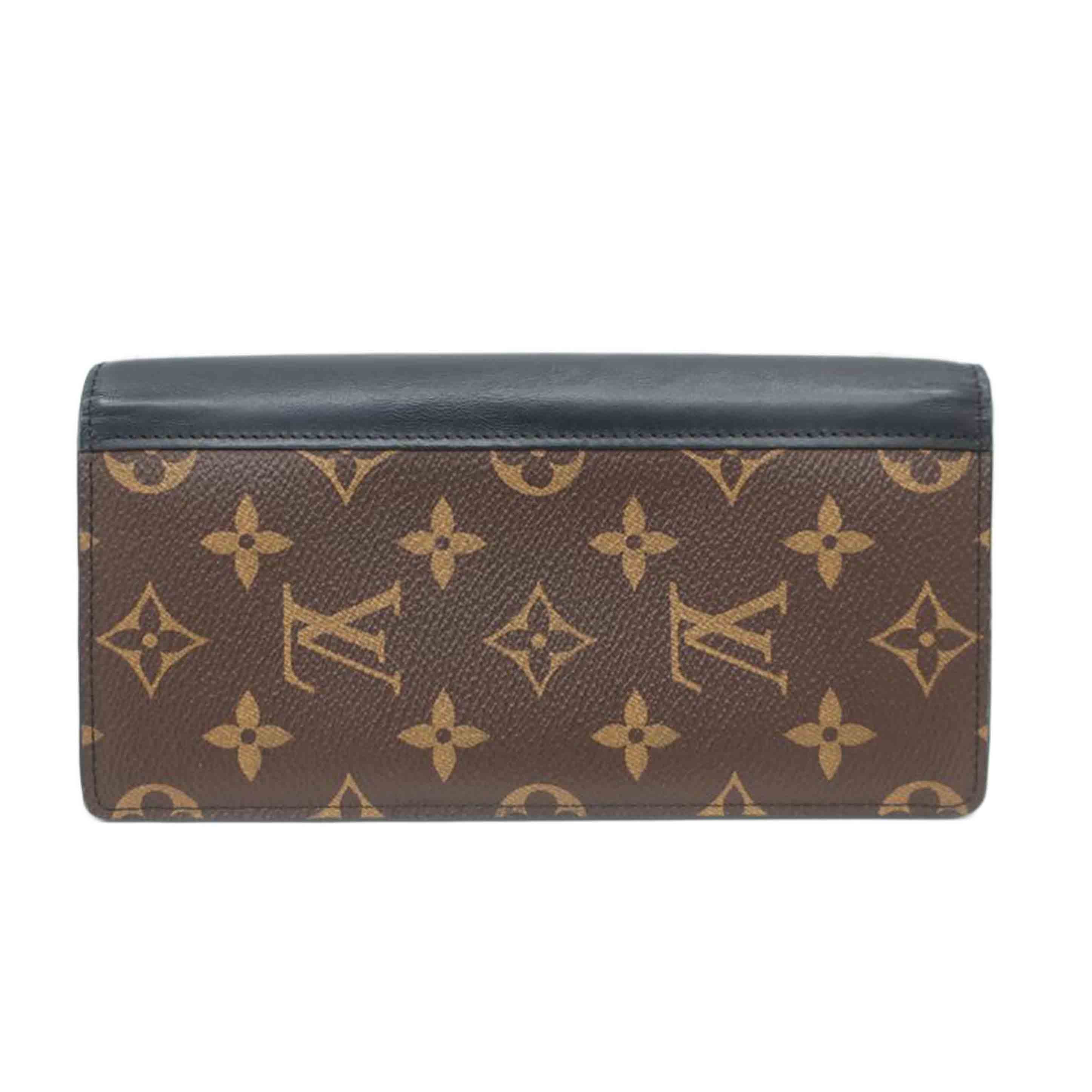 LOUIS VUITTON ルイ・ヴィトン/ポルトフォイユ・ブラザ/モノグラム/マカサー 長財布/M69410//ICタ**/SAランク/65