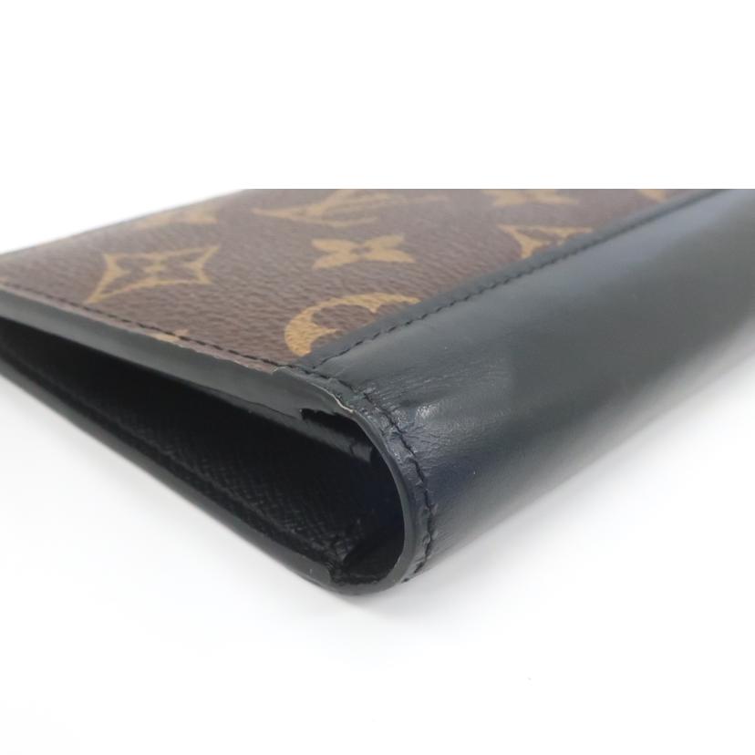 LOUIS VUITTON ルイ・ヴィトン/ポルトフォイユ・ブラザ/モノグラム/マカサー 長財布/M69410//ICタ**/SAランク/65