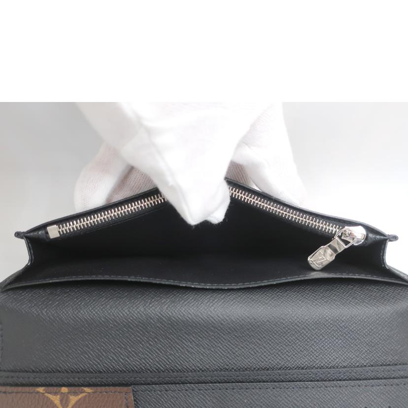 LOUIS VUITTON ルイ・ヴィトン/ポルトフォイユ・ブラザ/モノグラム/マカサー 長財布/M69410//ICタ**/SAランク/65