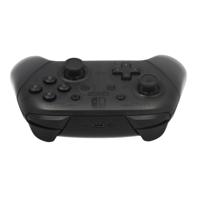 NINTENDO 任天堂 ニンテンドー /Switch Proコントローラー/HAC-A-FSSKA//JAN4902370535730/Bランク/82
