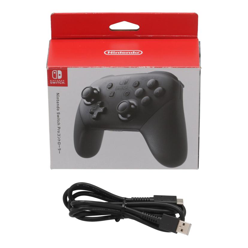 NINTENDO 任天堂 ニンテンドー /Switch Proコントローラー/HAC-A-FSSKA//JAN4902370535730/Bランク/82