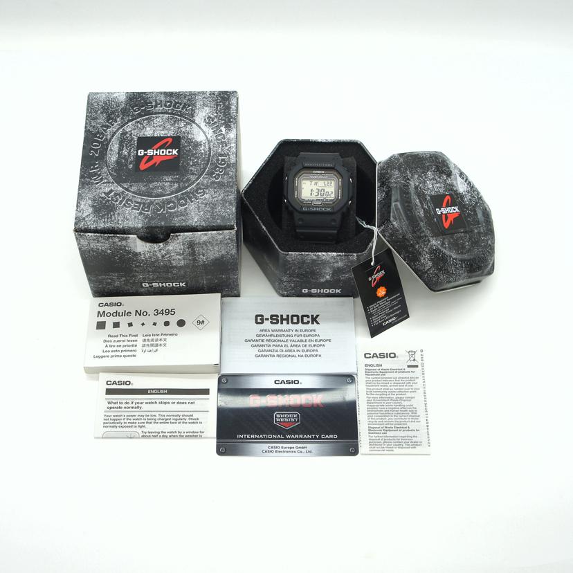 CASIO カシオ/G-SHOCK/電波ソーラー/海外モデル/GW-5000U-1ER//201*****/SAランク/84