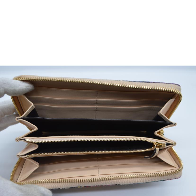 GUCCI グッチ/GGマーモントラウンドファスナー長財布/パイソン/456117//041*/SAランク/89