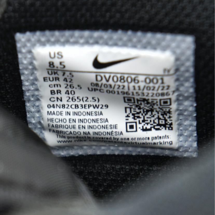 NIKE ナイキ/AIR FORCE 1 ・BK/DV0806-001//00196153220867/Aランク/85