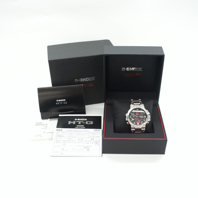 CASIO カシオ/G-SHOCK/MT-G/電波ソーラー×スマホリンク/MTG-B1000D-1AJF//001*****/SAランク/19