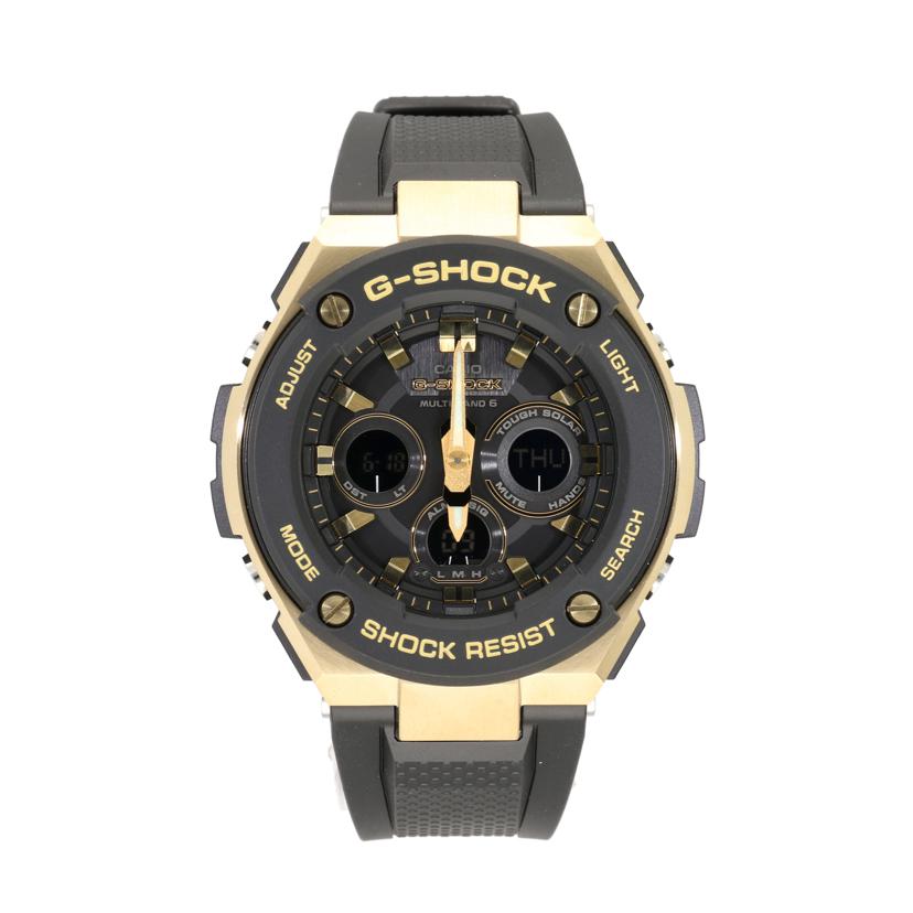 CASIO カシオ/G-SHOCK/G-STEEL/電波ソーラー/GST-W300G-1A9JF//F60***/SAランク/22