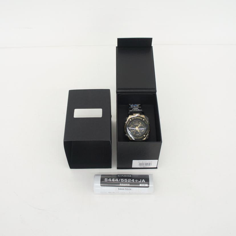 CASIO カシオ/G-SHOCK/G-STEEL/電波ソーラー/GST-W300G-1A9JF//F60***/SAランク/22