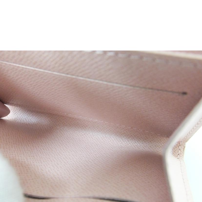 LV ルイヴィトン/ポルトモネロザリ ローズバレリーヌ/ダミエアズール/N61276//RFI*/Aランク/88