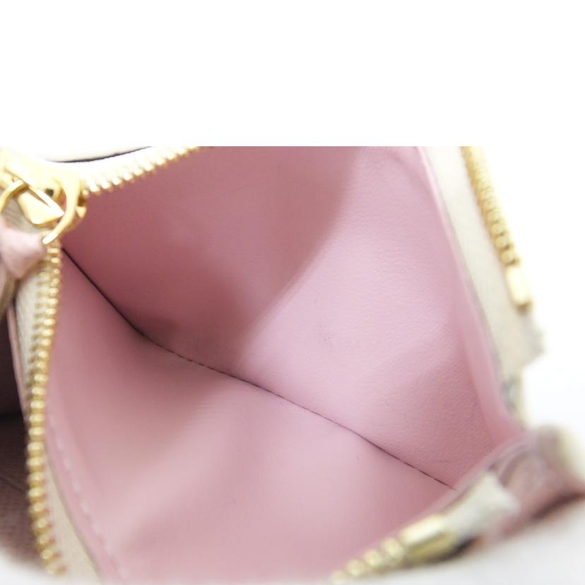 LV ルイヴィトン/ポルトモネロザリ ローズバレリーヌ/ダミエアズール/N61276//RFI*/Aランク/88