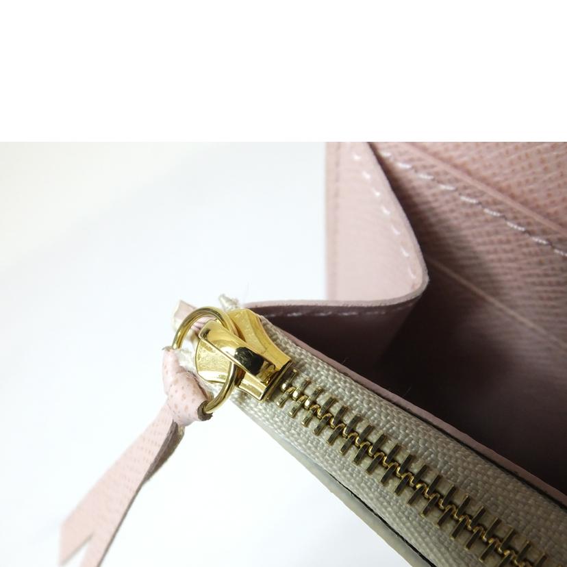 LV ルイヴィトン/ポルトモネロザリ ローズバレリーヌ/ダミエアズール/N61276//RFI*/Aランク/88