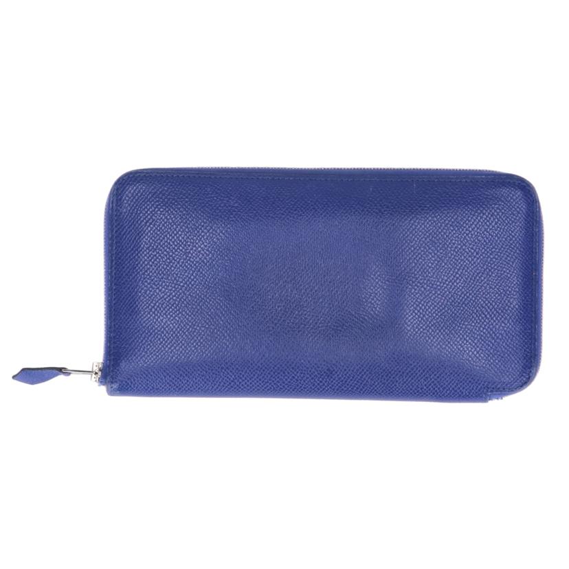 HERMES エルメス/HERMES アザップロングシルクイン/ブルー//AR□*/ABランク/75
