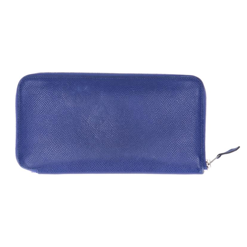 HERMES エルメス/HERMES アザップロングシルクイン/ブルー//AR□*/ABランク/75