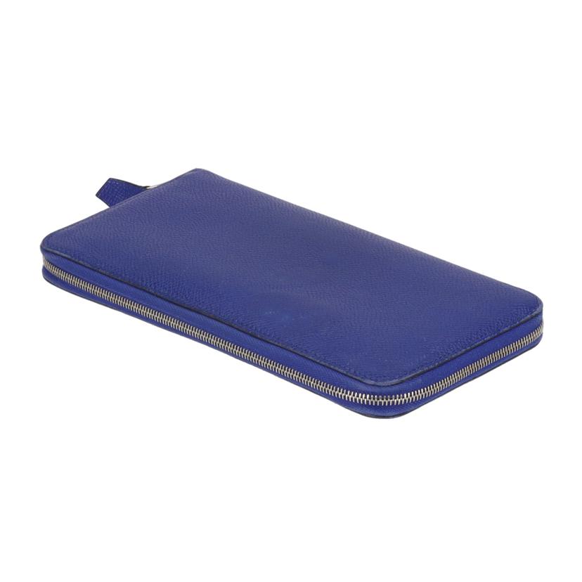 HERMES エルメス/HERMES アザップロングシルクイン/ブルー//AR□*/ABランク/75
