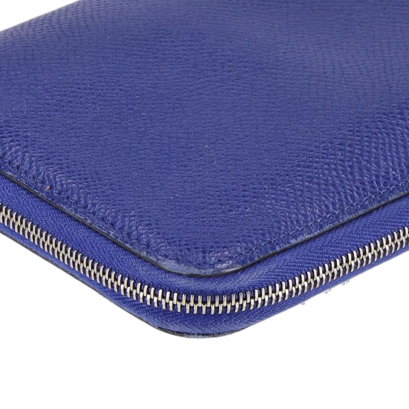 HERMES エルメス/HERMES アザップロングシルクイン/ブルー//AR□*/ABランク/75