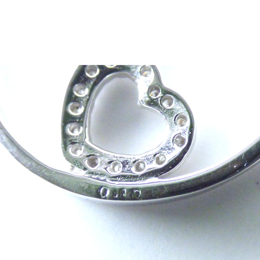 K18WGダイヤネックレス0.10//ABランク/64