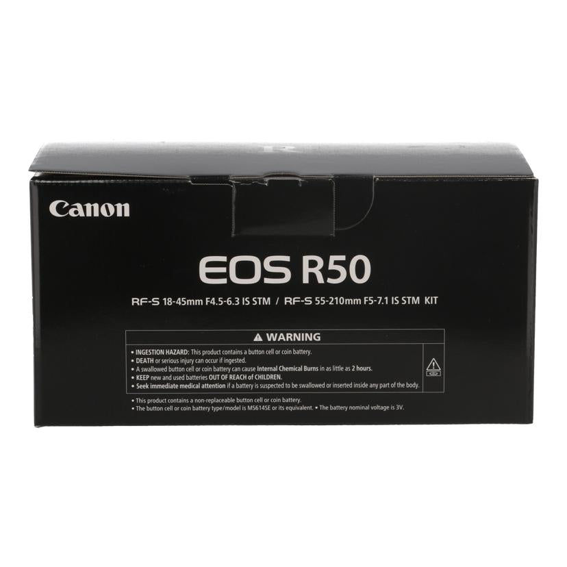 Canon キャノン/ミラーレス一眼/EOS R50 ダブルズームキット//251030005862/Sランク/93