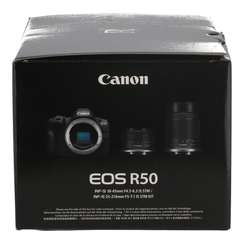 Canon キャノン/ミラーレス一眼/EOS R50 ダブルズームキット//251030005862/Sランク/93