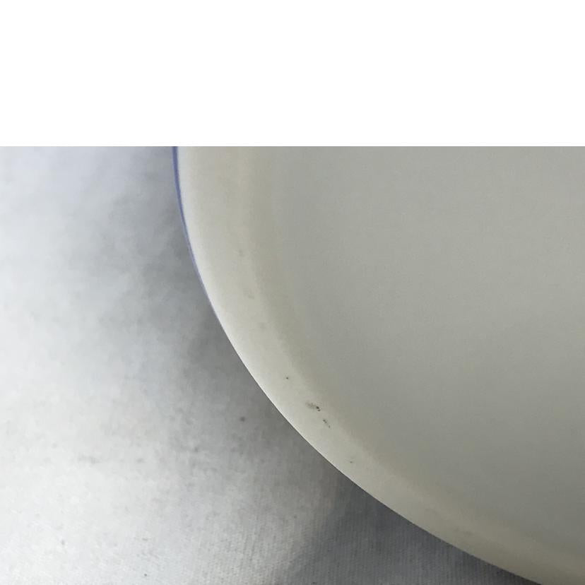 FUKAGAWASEIJI 深川製磁/呉須葡萄 F型9号花生//ABランク/51