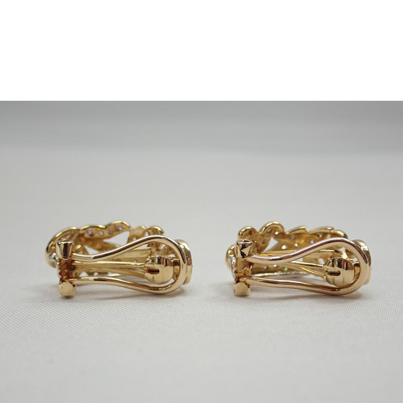 k18/K18ダイヤイヤリング/6,6g//Aランク/62