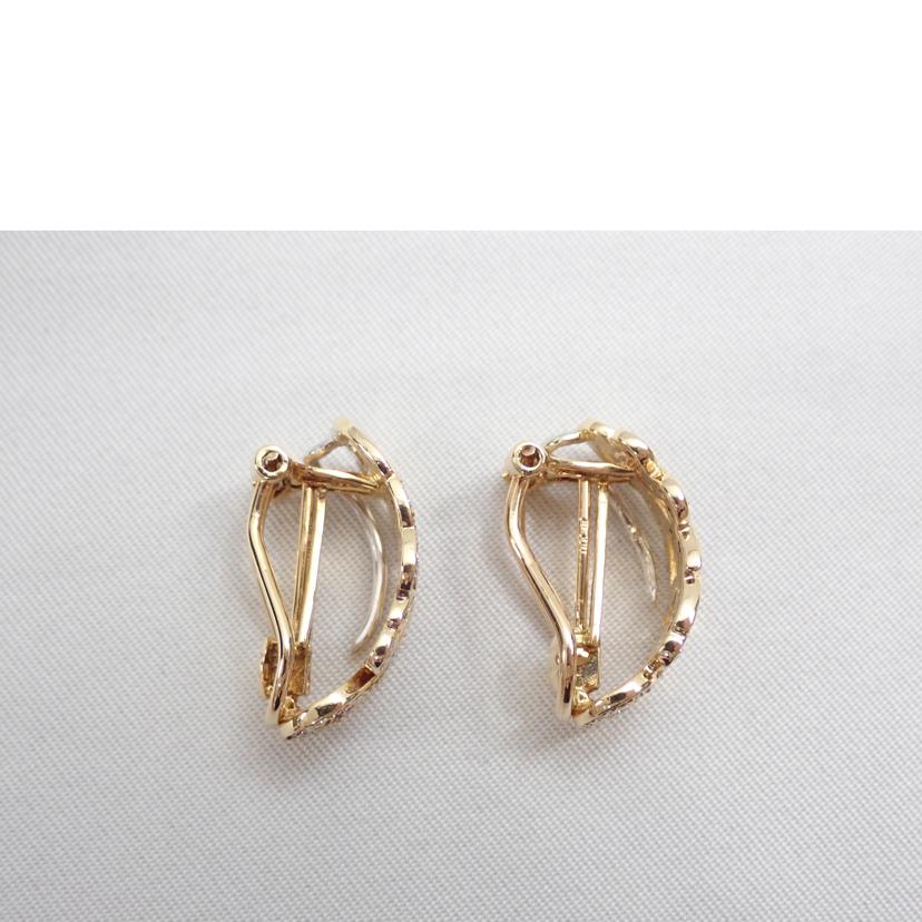 k18/K18ダイヤイヤリング/6,6g//Aランク/62