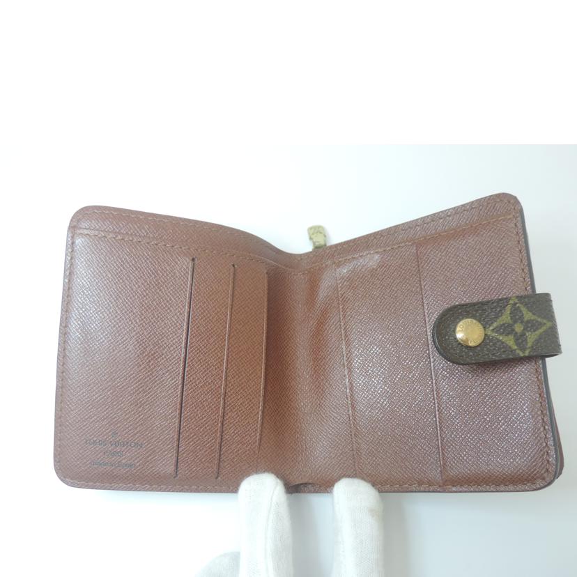 LV ルイヴィトン/コンパクトジップ/モノグラム/M61667//CA0***/Bランク/88