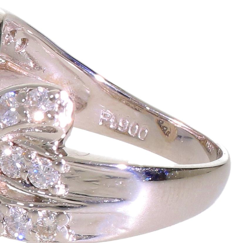 Pt900ダイヤリング1.00 ct//Aランク/69