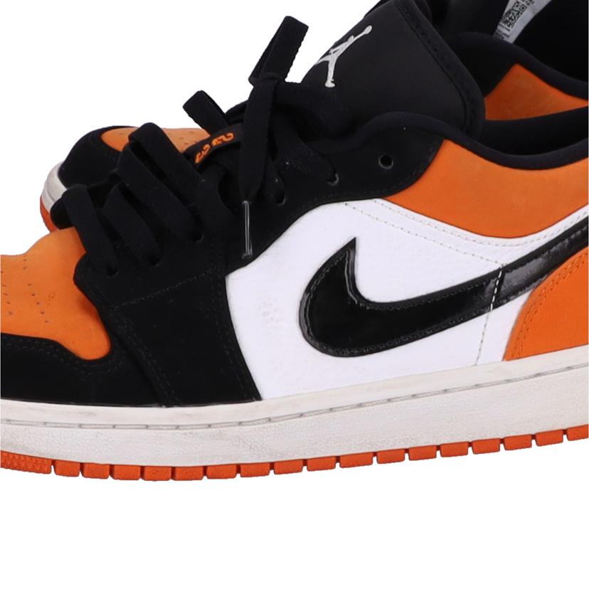 NIKE ナイキ/AIR JORDAN 1 LOW・BK/OR /553558-128//00193152248342/Bランク/85