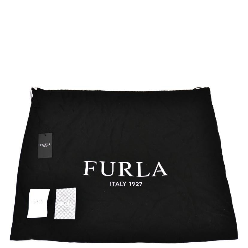 FURLA フルラ/型押し2WAYトート//Aランク/75