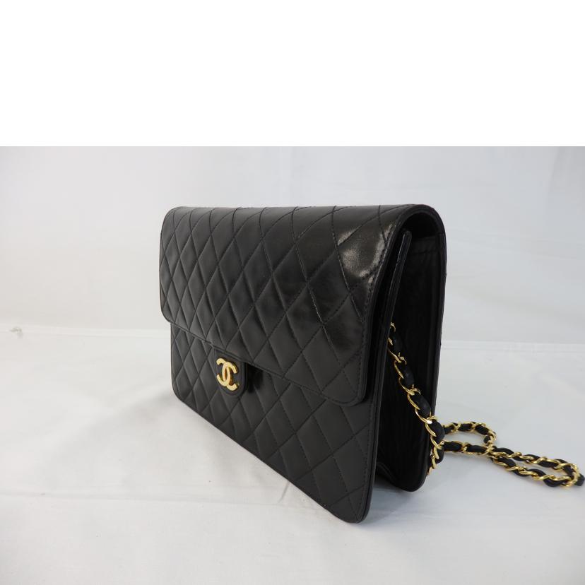 CHANEL シャネル/マトラッセプッシュロックチェーンショルダー/ゴールド金具//492****/ABランク/84