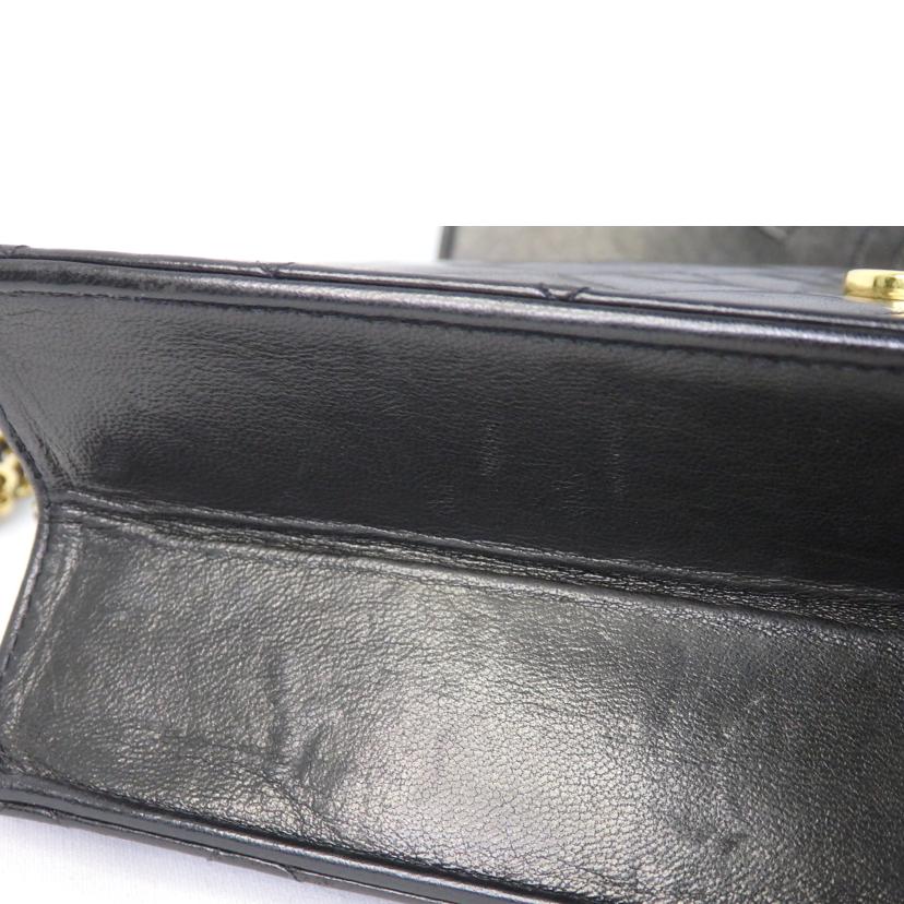 CHANEL シャネル/マトラッセプッシュロックチェーンショルダー/ゴールド金具//492****/ABランク/84