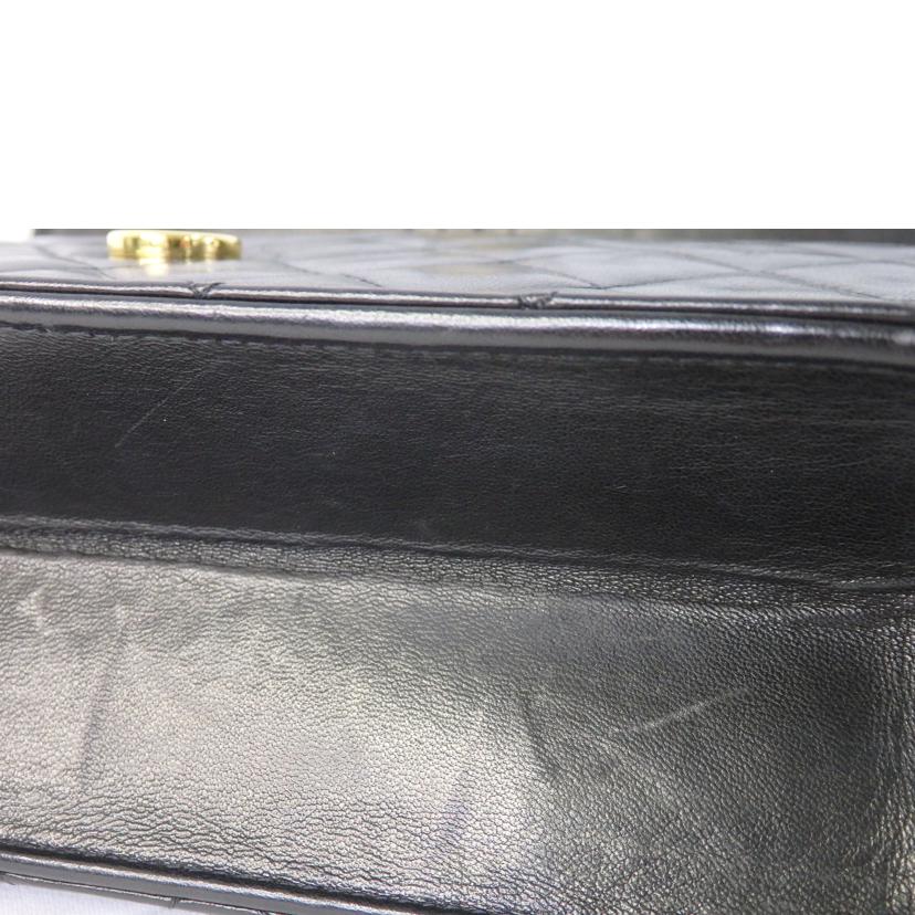 CHANEL シャネル/マトラッセプッシュロックチェーンショルダー/ゴールド金具//492****/ABランク/84