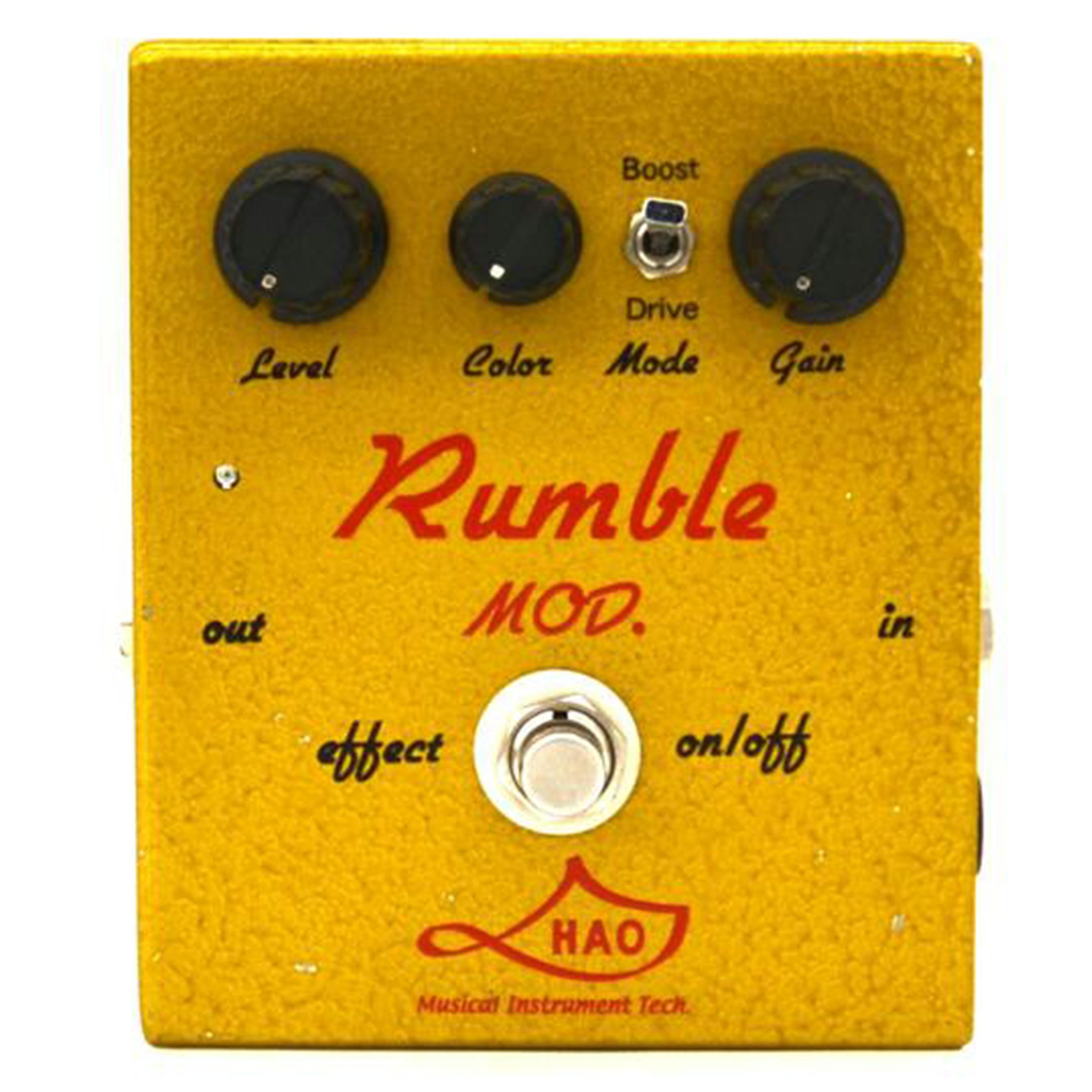 HAO Musical Instrument Tech/オーバードライブ ブースター/Rumble MOD//ABランク/75