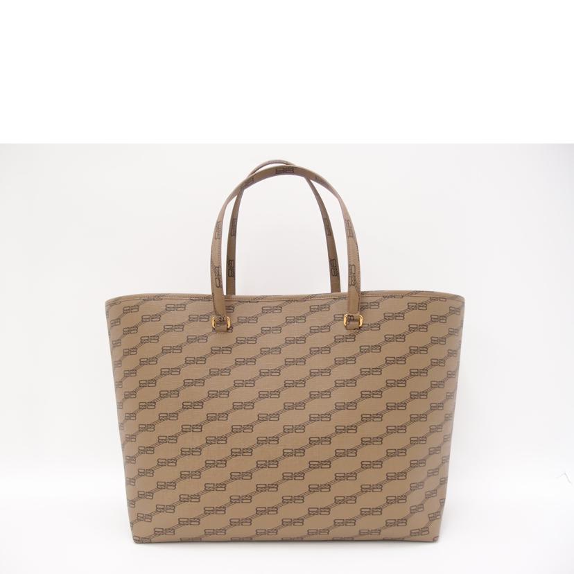 BALENCIAGA バレンシアガ/BBモノグラムトート/ブラウン/702703//525***/SAランク/69