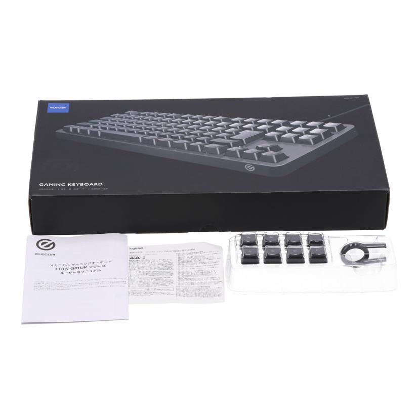 ELECOM エレコム /ゲーミングキーボード/ECTK-G01UKBK//3500465/Bランク/24