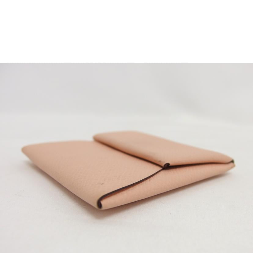 HERMES エルメス/バスティア/コインケース/ライトピンク//X M******/Bランク/04