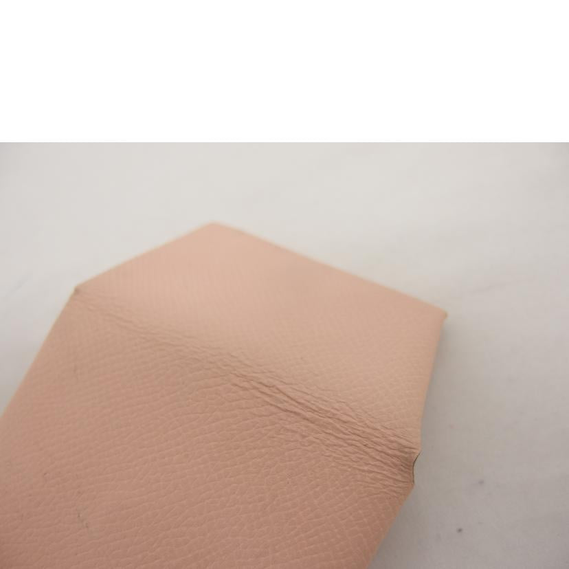 HERMES エルメス/バスティア/コインケース/ライトピンク//X M******/Bランク/04