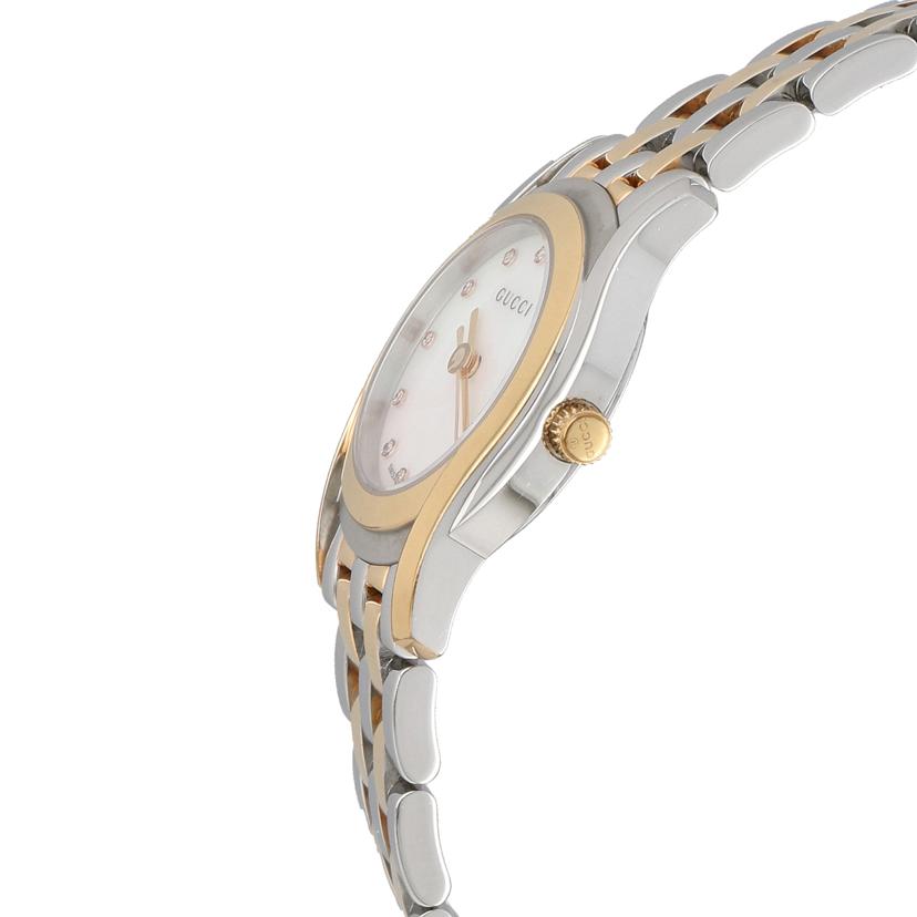 GUCCI グッチ/レデイース腕時計11Pダイヤ/SSXYG/クオーツ/5500L//155*****/Bランク/94